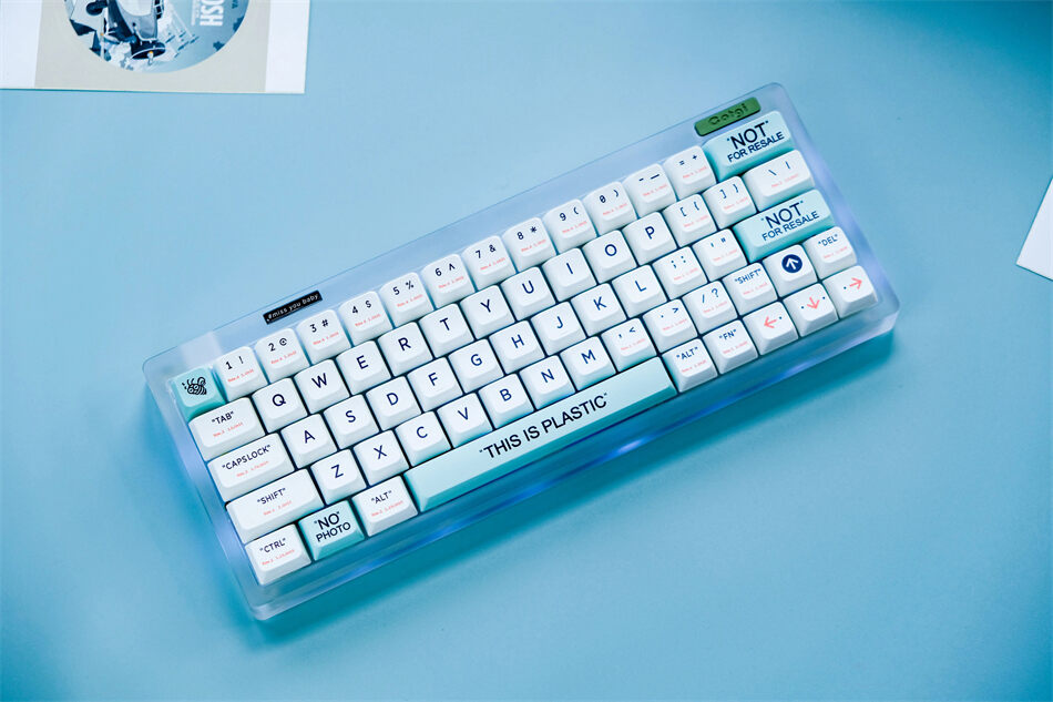 MDA Plastic Theme Special Edition PBT Keycaps