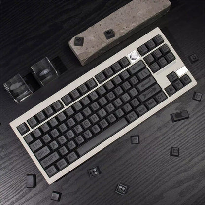 Grey Animals Party Big Font Cherry PBT Keycaps