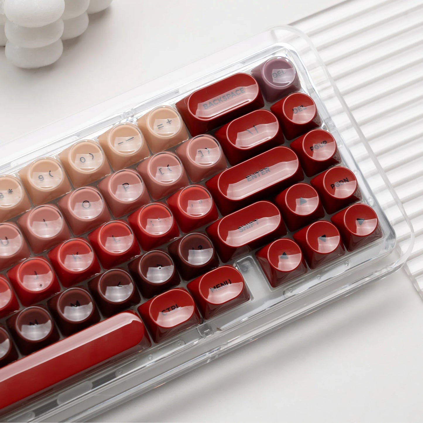 Lipstick HOA Profile Translucent Keycaps