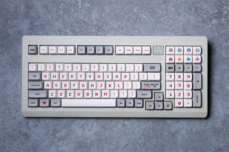 RETRO FEMICOM XDA PBT KEYCAPS