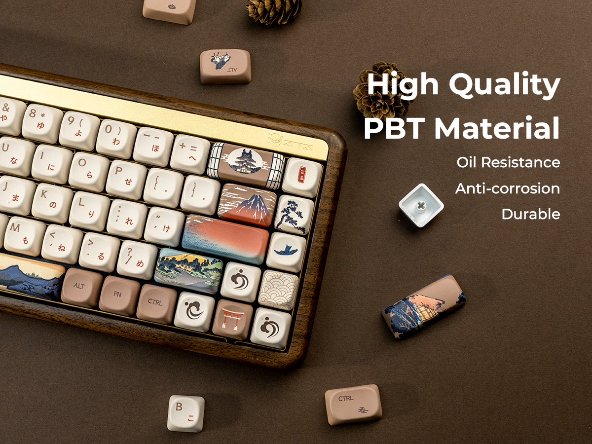 Mount Fuji Premium Moa Profile PBT Keycap