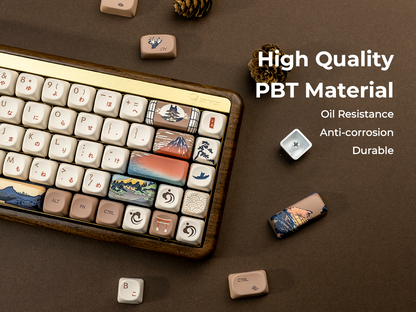 Mount Fuji Premium Moa Profile PBT Keycap