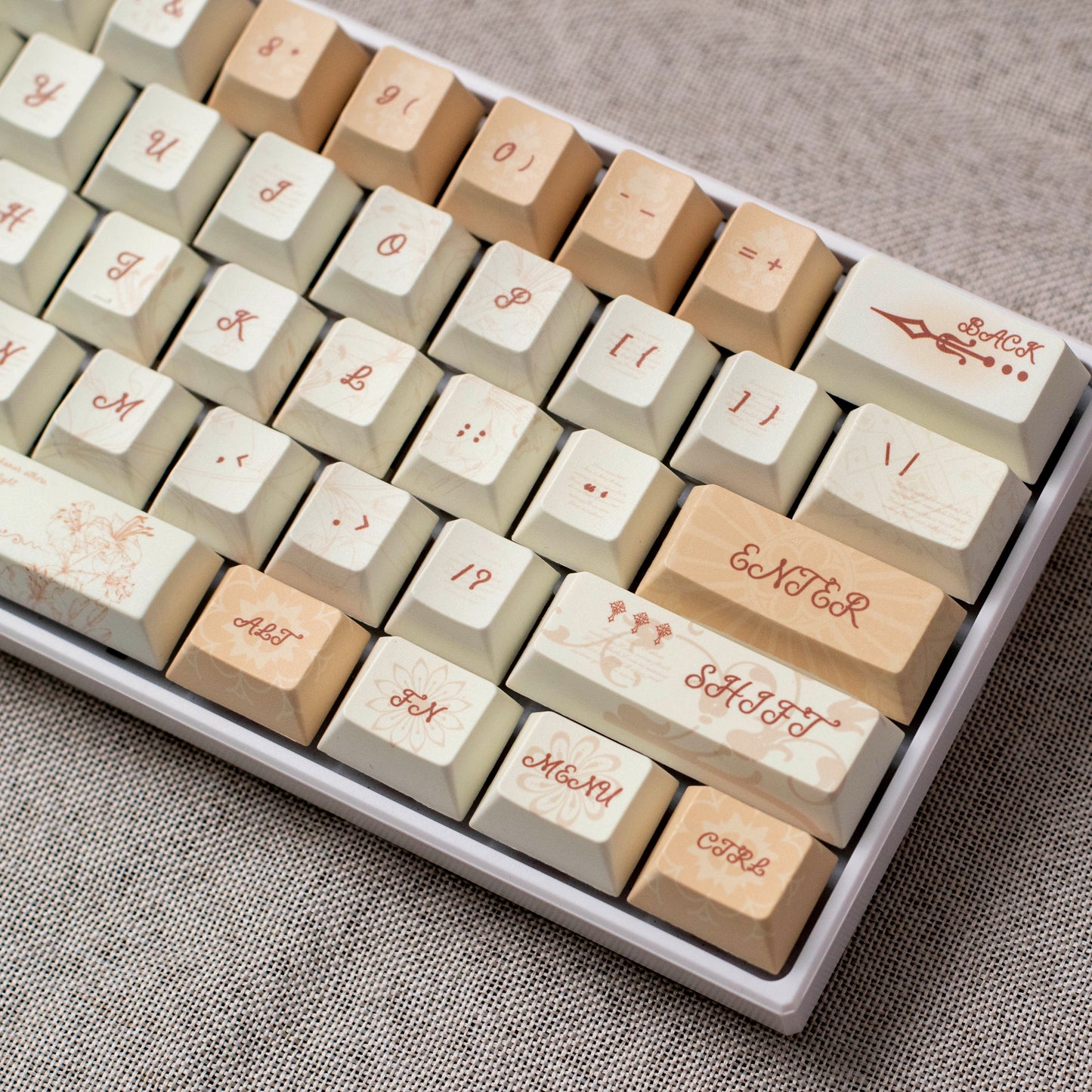 The Vow Cherry PBT Keycaps