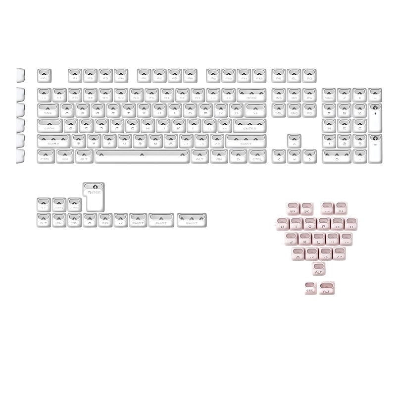 New Astronaut XDA Height Shinethrough PBT Keycaps With Storage Box
