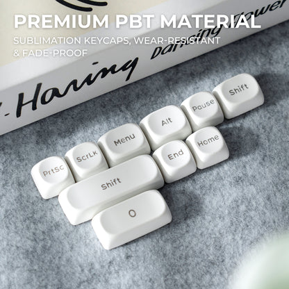 XVX Mono Series MOA Profile Shine-Through PBT Keycap Set