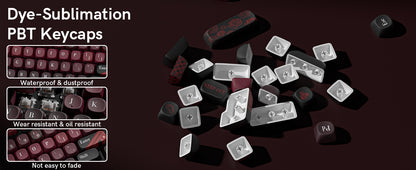 Womier Slow Poison MOA PBT Keycaps