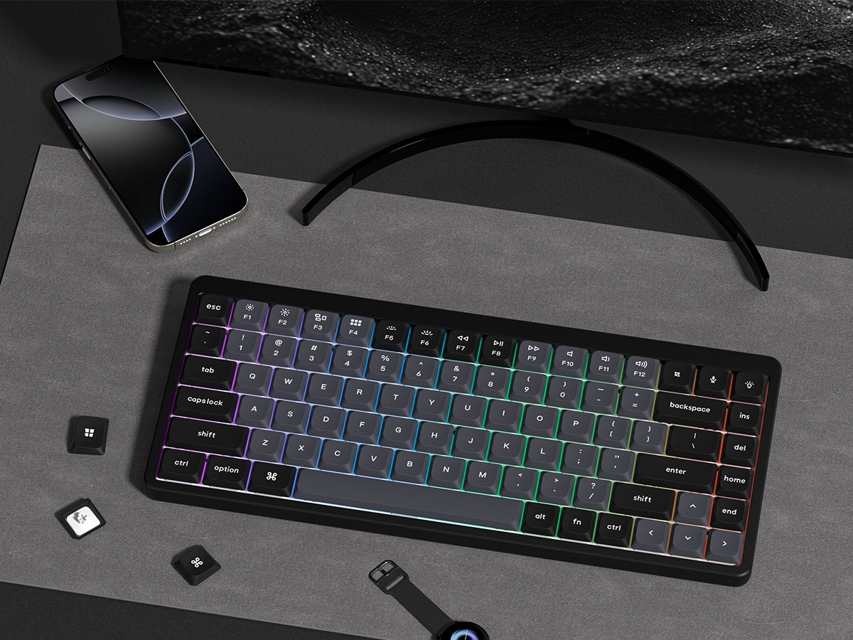 Womier Skyline Midnight PBT PC Low Profile Keycaps