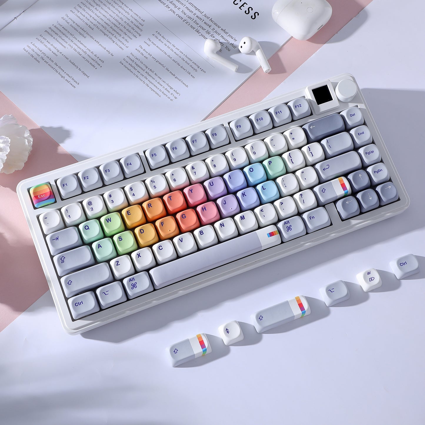 Womier Raibow MOA PBT Keycaps