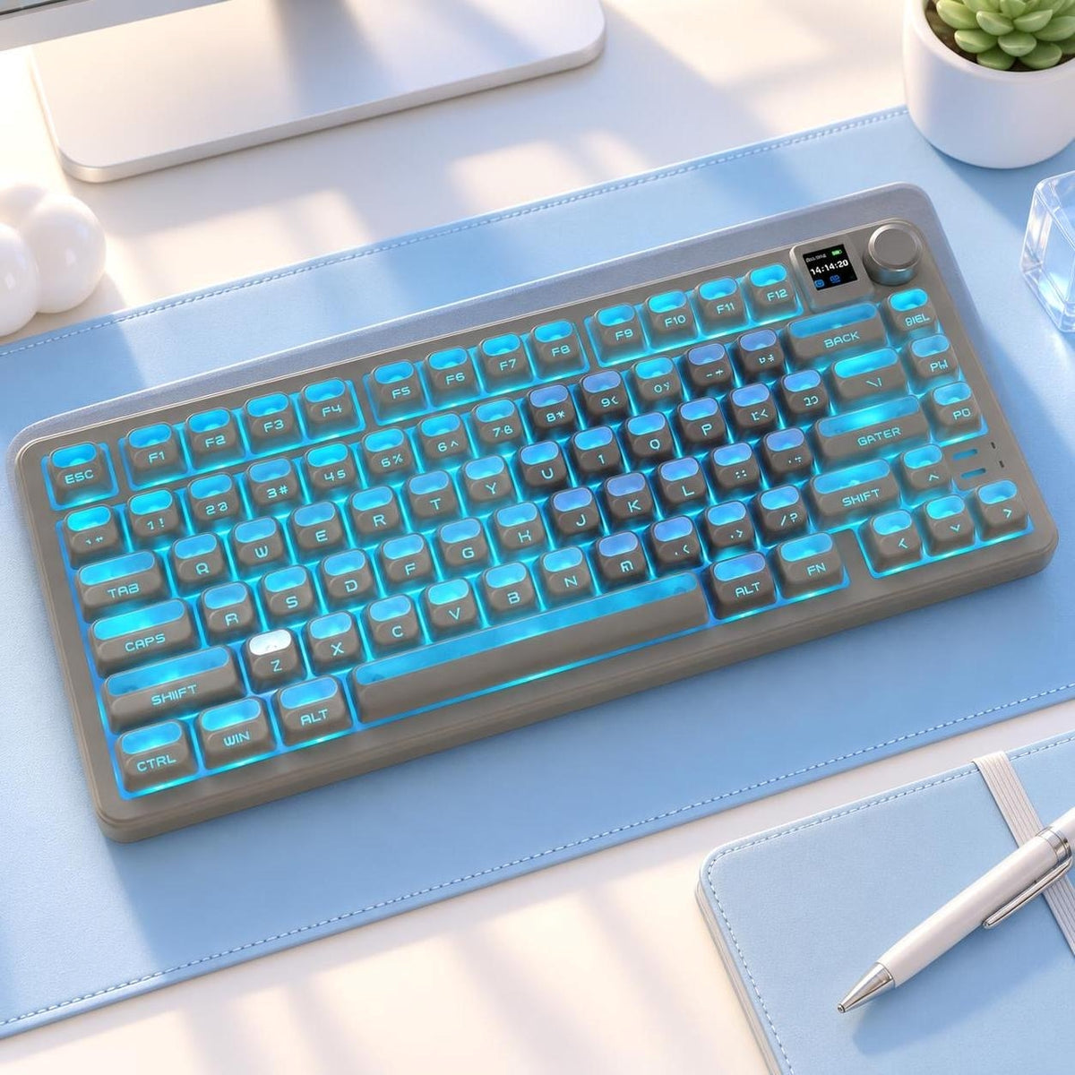 New Astronaut XDA Height Shinethrough PBT Keycaps With Storage Box