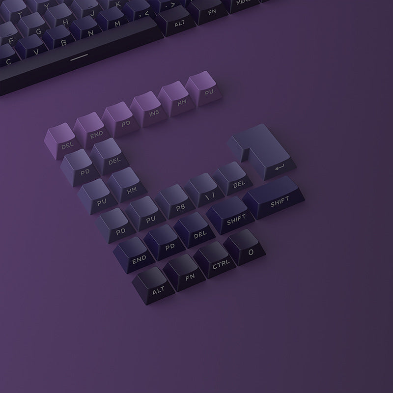 Violet Side Backlit Cherry PBT Keycap