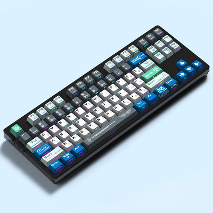 Nuclear Power Cherry Dual Legends Shinethrough Keycaps