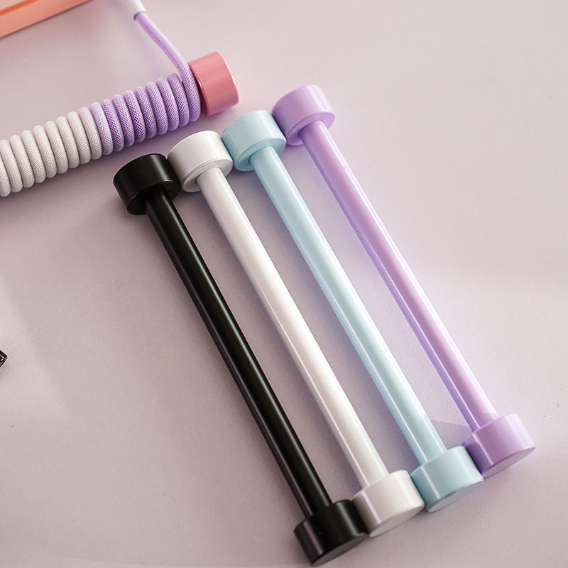 Coiled Cable Weight Rod For Cable Management 15cm