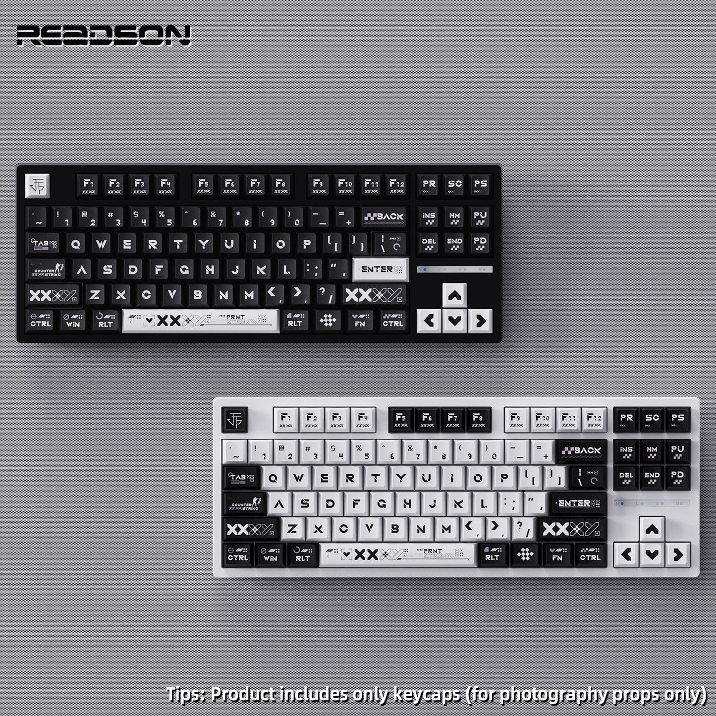 Counter Strike Printstream Decal Collection Cherry PBT Keycaps