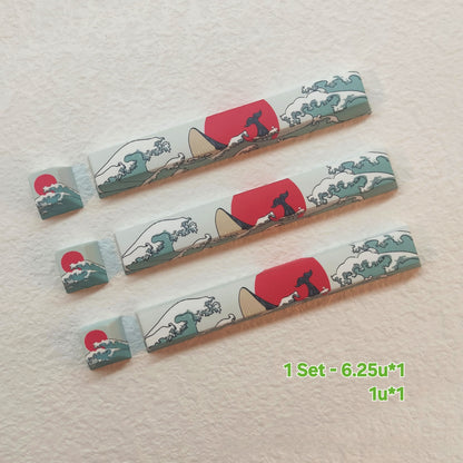 Coral Sea Novelty Cherry ESC and Spacebar Combo