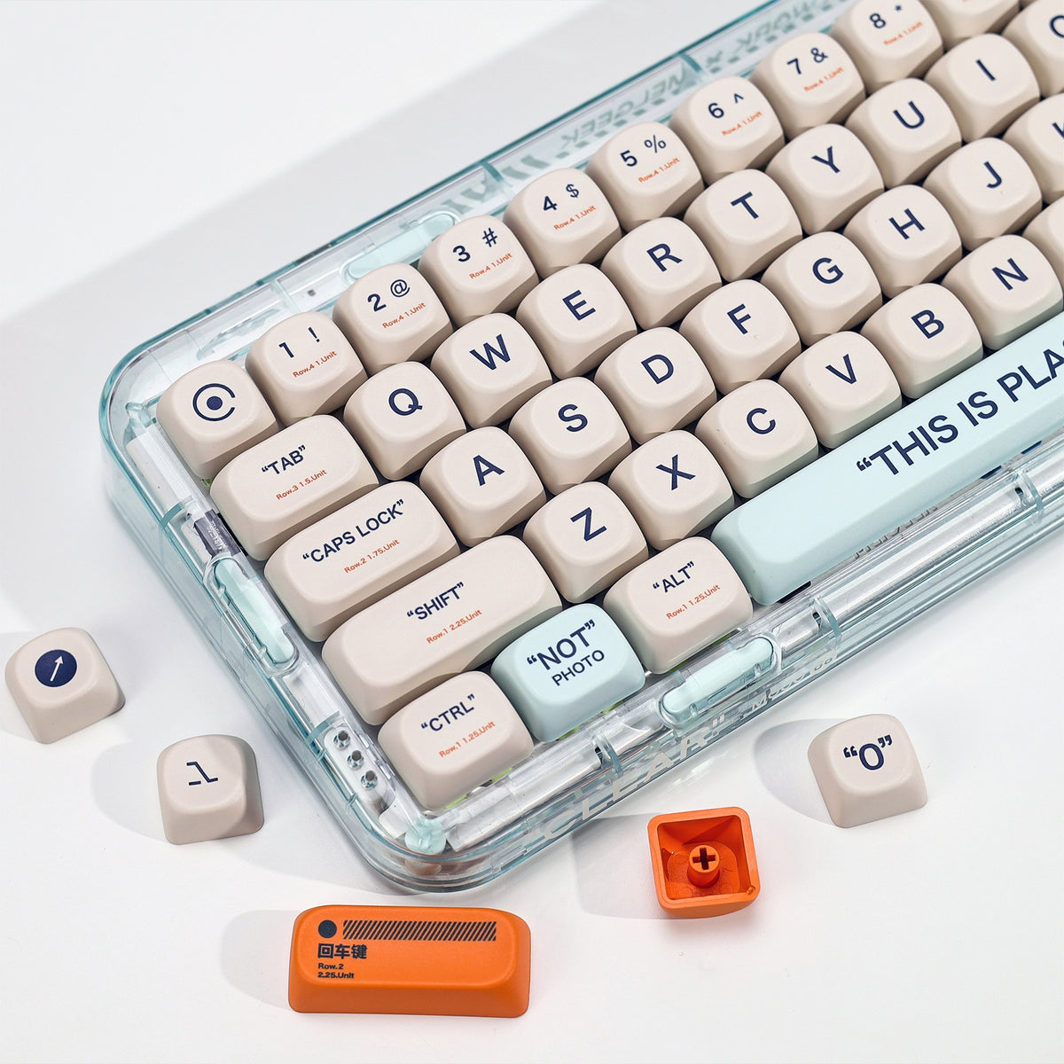 This Is Plastic MOA PBT Keycaps