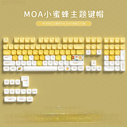 Little Honey MOA PBT Keycaps