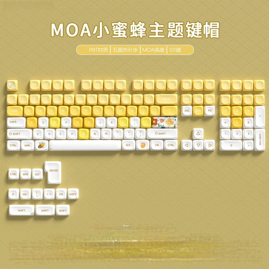 Little Honey MOA PBT Keycaps