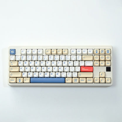 Soy Milk Japanese MOA PBT Keycaps