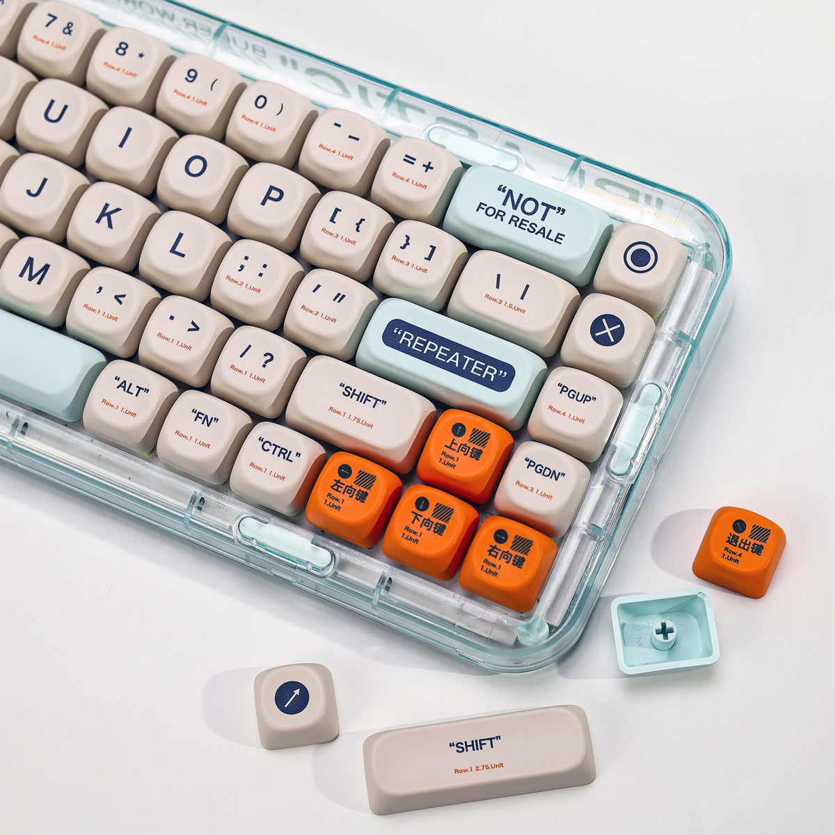 This Is Plastic MOA PBT Keycaps