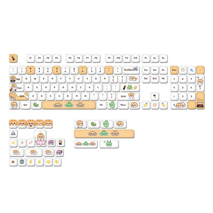 Chaos Kitties MOA PBT Keycaps Mac Compatible