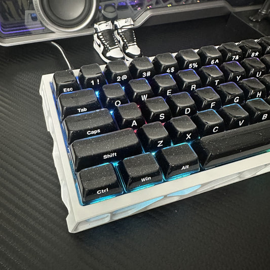 Glitter Noir Crystal MDA Keycaps