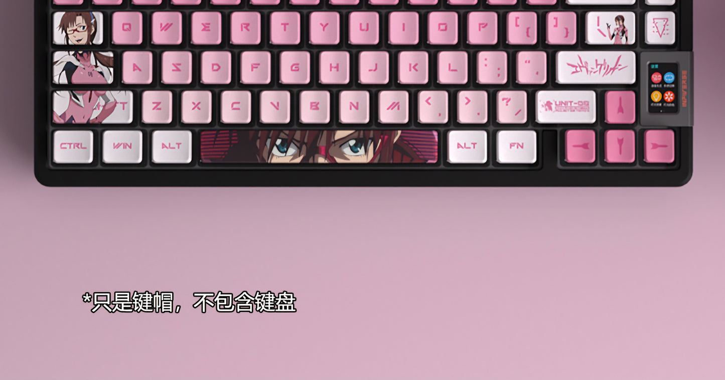 Makiwa Theme High quality PBT PC OEM Bottom Backlit Pudding Keycaps