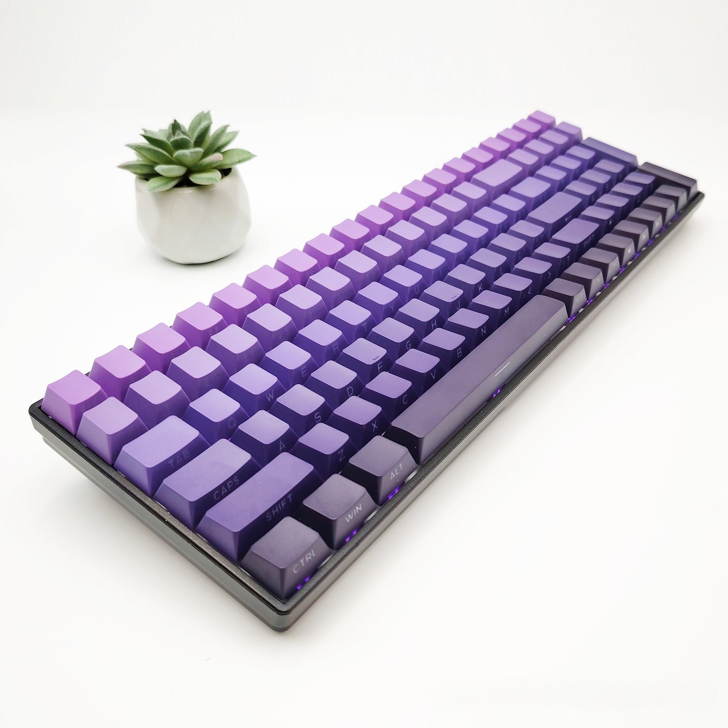 Violet Side Backlit Cherry PBT Keycap