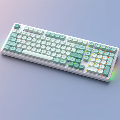 Snow Japanese Moa Profile PBT Keycaps