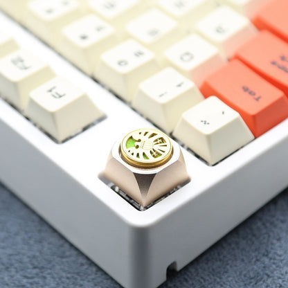 Rotating Metal Artisan Keycaps 1u