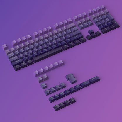 Violet Shade Top Backlit OEM Doubleshot PBT Keycaps