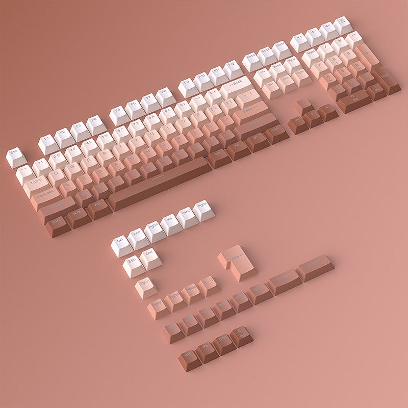 Copper Key Caps Top Backlit Copper OEM Doubleshot PBT Keycaps – CuriosityCaps