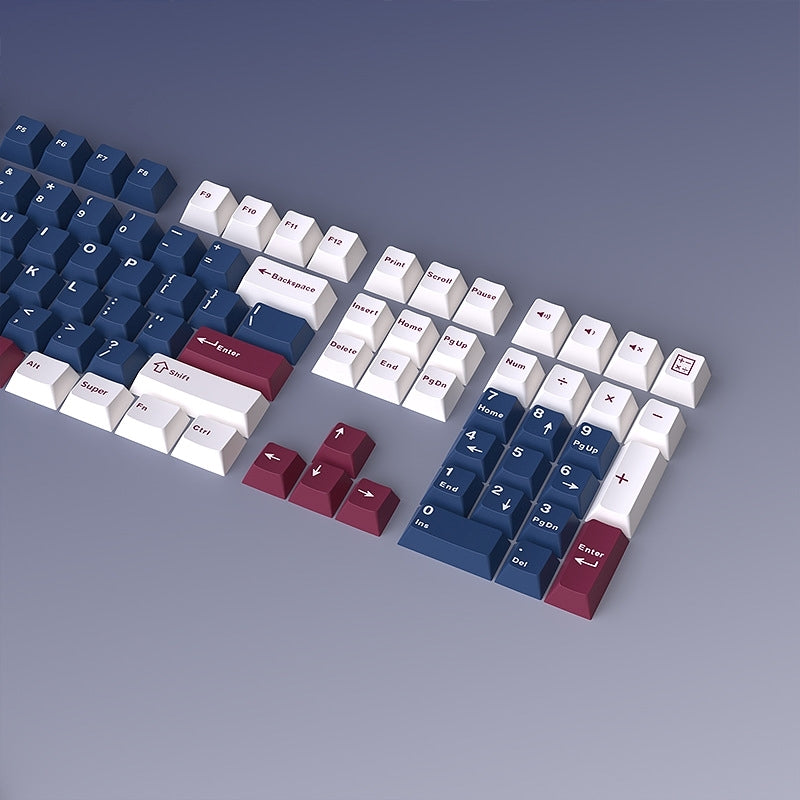 Blue Rose Mecha(Inner Blue) Cherry PBT Keycaps