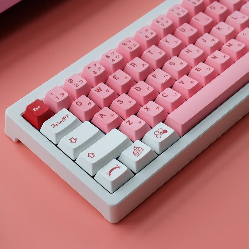 Sweetheart Japanese Cherry PBT Keycaps