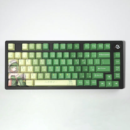 Hakusai Japanese Cherry 1.8mm Thick PBT Keycaps