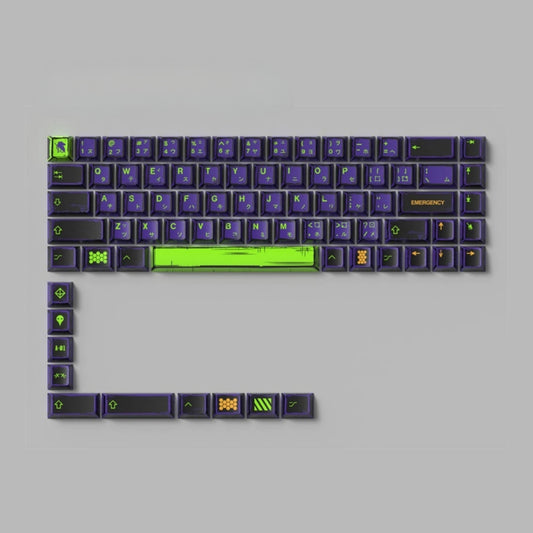 Manga Unit 01 Japanese Cherry PBT MINI 78 Keycaps Version