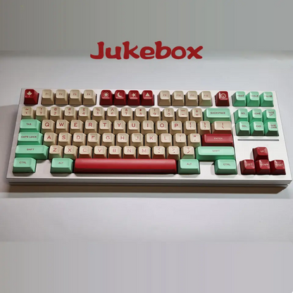 Jukebox Inspired SA Doubleshot Keycaps
