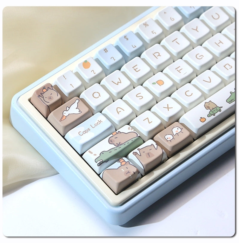 Capybara MDA PBT Keycaps