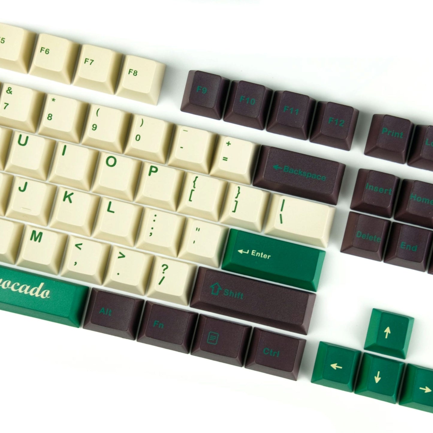 Avocado Cherry Thick PBT Keycaps