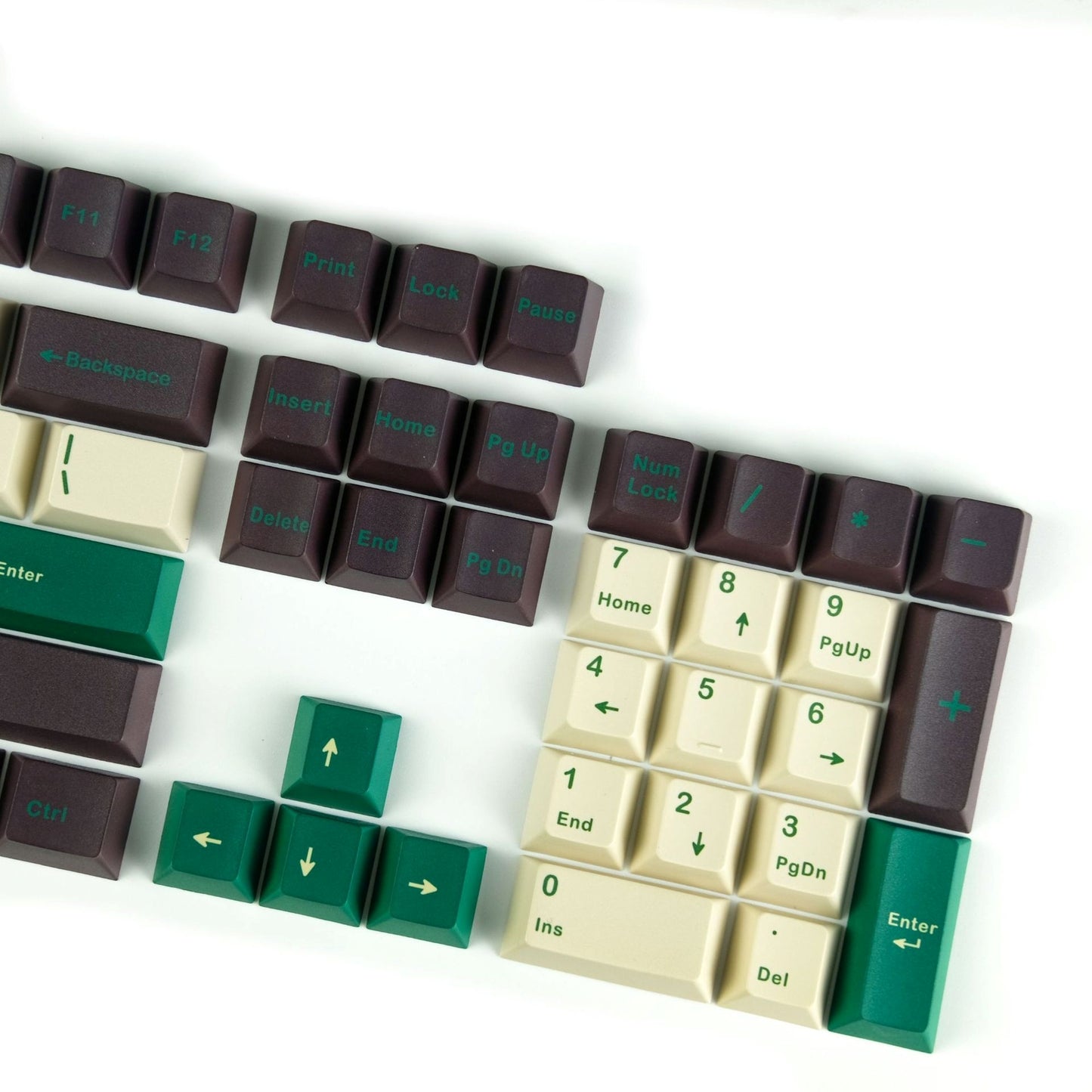 Avocado Cherry Thick PBT Keycaps