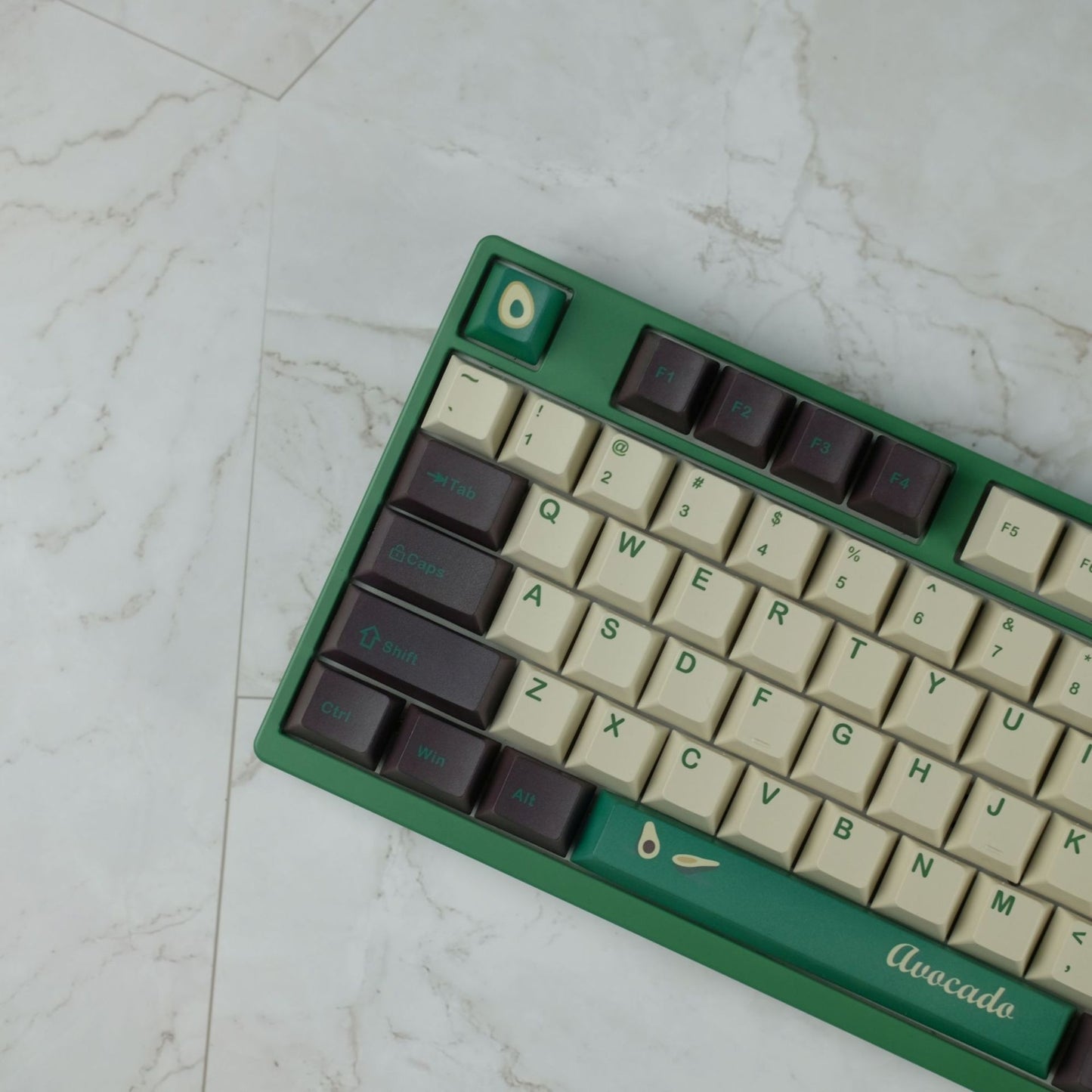 Avocado Cherry Thick PBT Keycaps