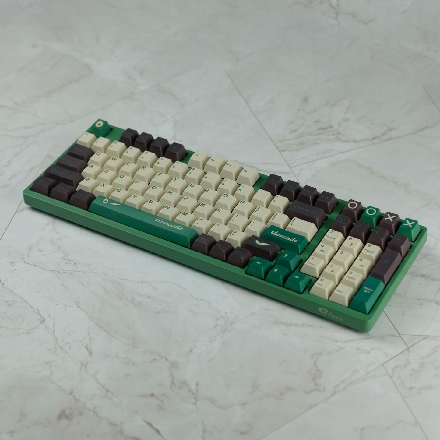 Avocado Cherry Thick PBT Keycaps