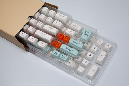 Premium THIS IS PLASTIC Theme MDA PBT 150 Extended Edition Keycaps