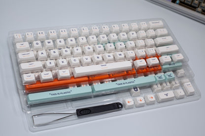 Premium THIS IS PLASTIC Theme MDA PBT 150 Extended Edition Keycaps