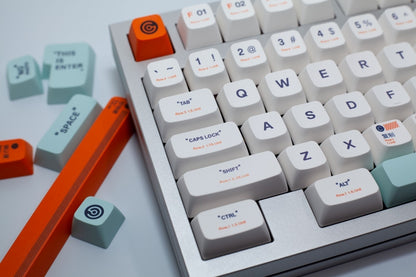 Premium THIS IS PLASTIC Theme MDA PBT 150 Extended Edition Keycaps