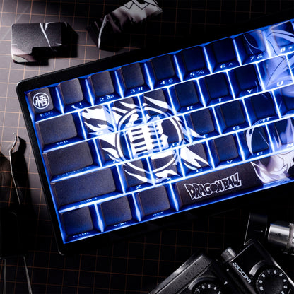 Super Saiyan Dragon Ball Z Goku Side Backlit Luminous Housing PBT Keycaps
