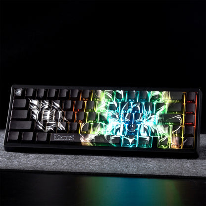 Super Saiyan Dragon Ball Z Goku Side Backlit Luminous Housing PBT Keycaps