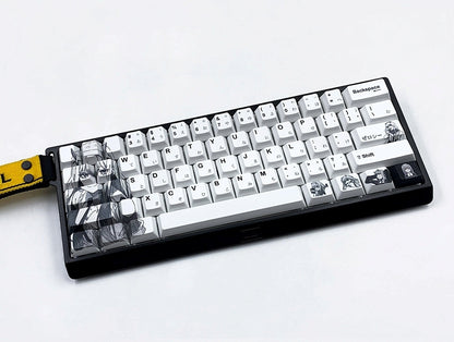 Zero Two Darling Cherry PBT Japanese High Quality Keycaps