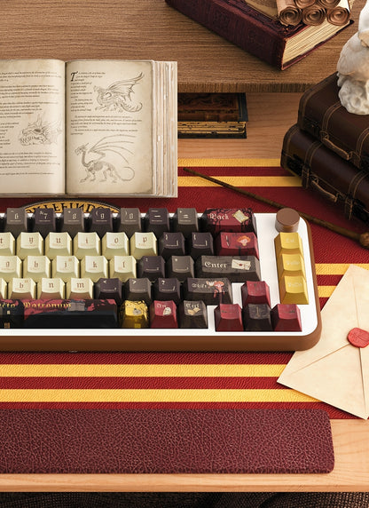 Harry Potter GRYFFINDOR PREMIUM Extended Cherry PBT Keycaps
