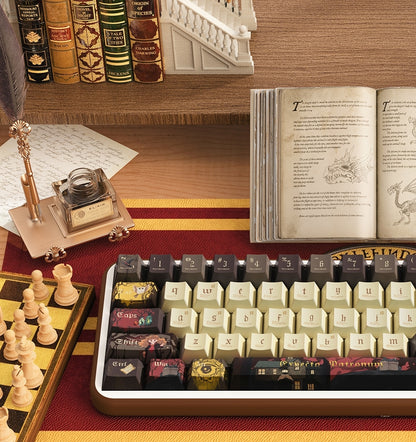 Harry Potter GRYFFINDOR PREMIUM Extended Cherry PBT Keycaps