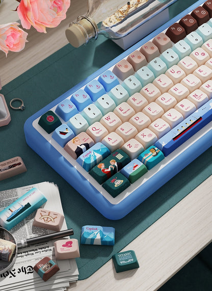 TITANIC PREMIUM MDA Extended PBT Keycaps